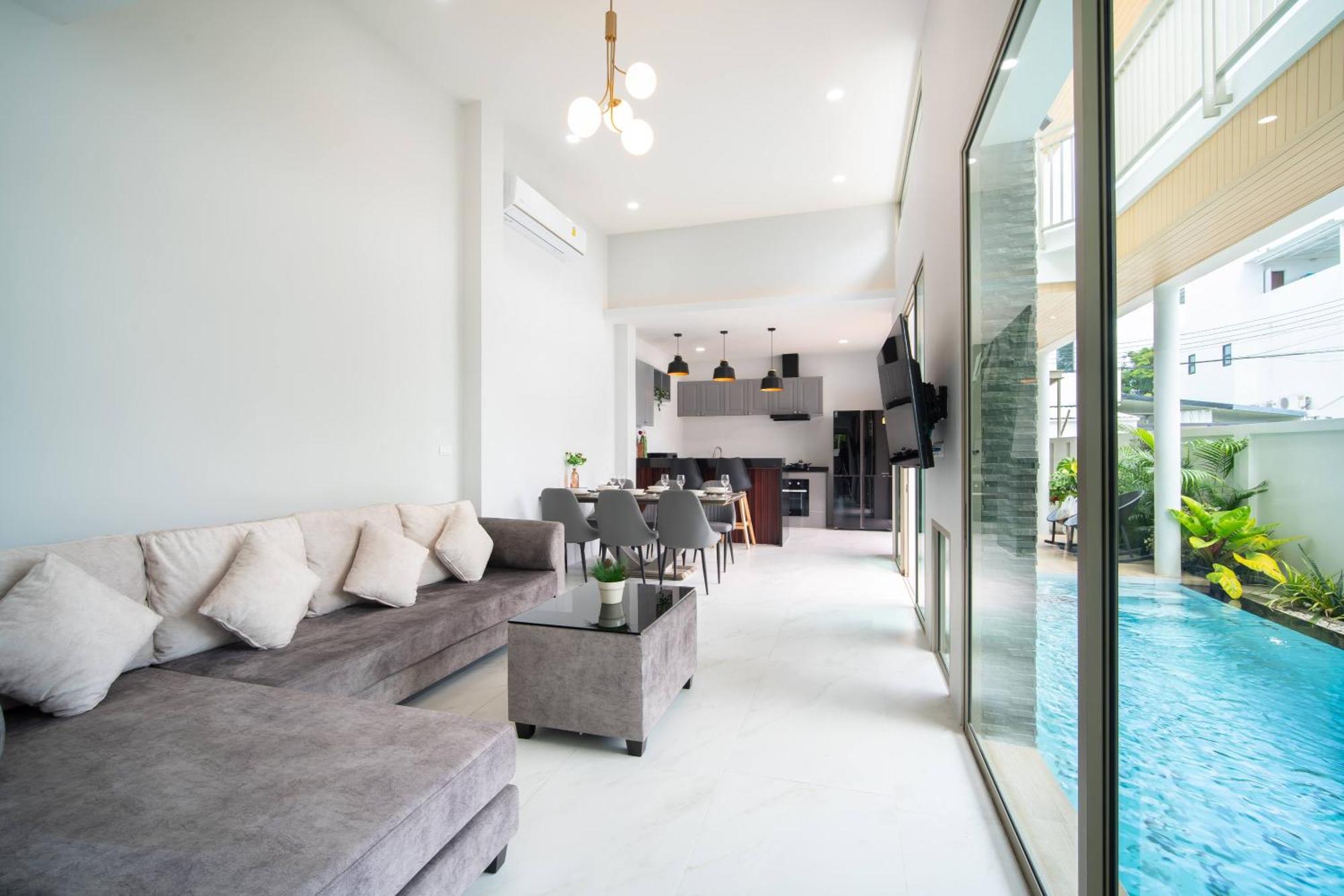 Classic Modern Rawai 3Bedrooms Pool Villa Ban Saiyuan エクステリア 写真